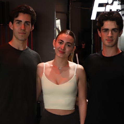 Santiago Ruiz, Kelly Ruiz y Emiliano Ruiz