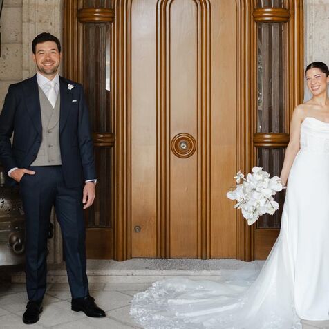 Humberto Elías Vidaurri y Lorena Assad Kalife. Fotos: María Andonie Photo / Roberto Alvarado