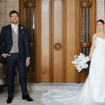 Humberto Elías Vidaurri y Lorena Assad Kalife. Fotos: María Andonie Photo / Roberto Alvarado