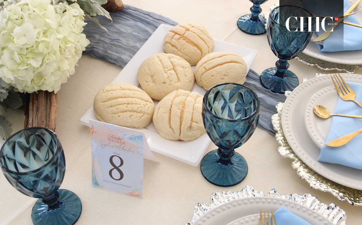 Además, las invitadas pudieron disfrutar de pan de dulce