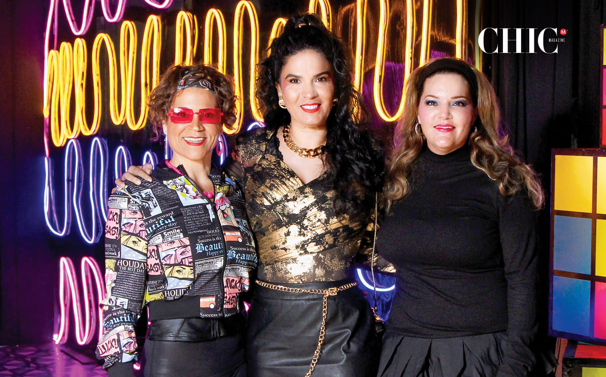 Adriana Moses, Tania Rodríguez y Erika Rivera