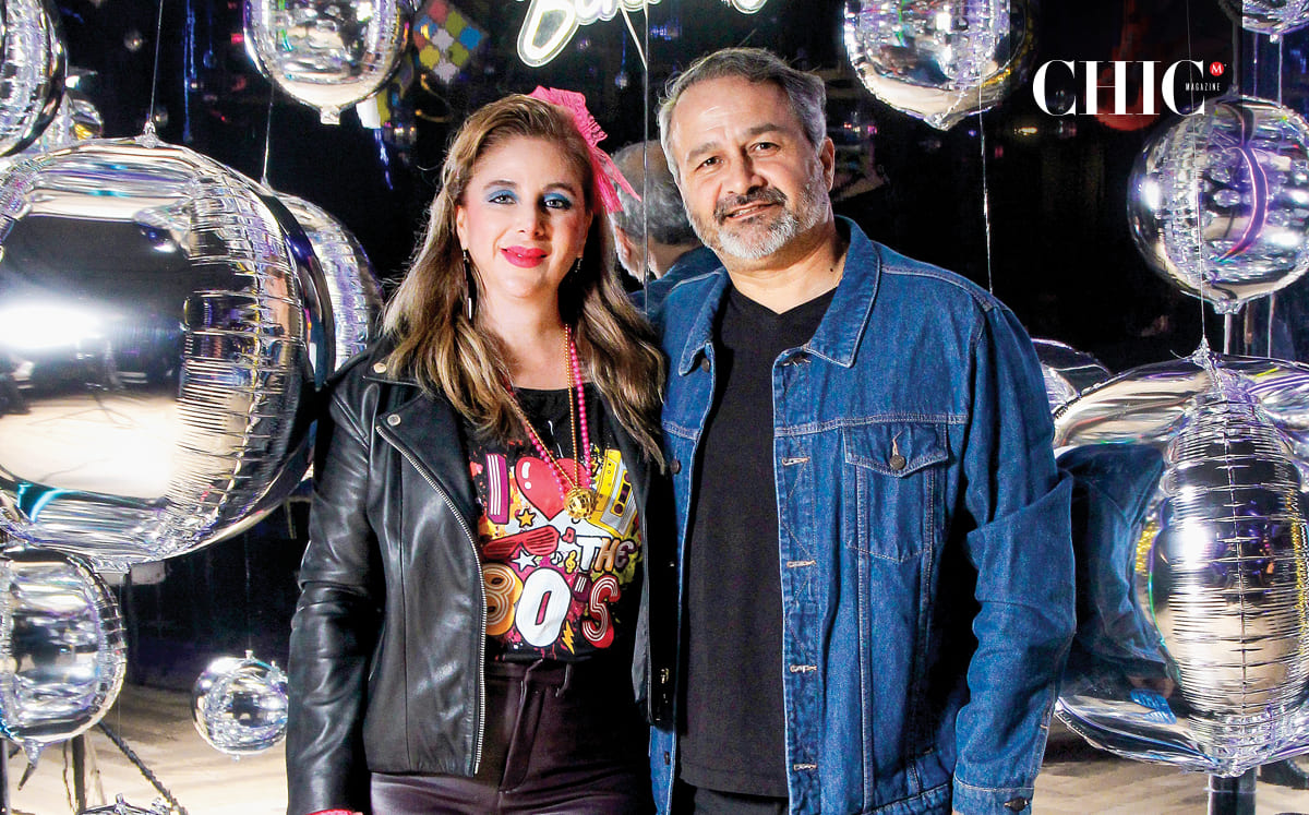 Andrea Leal y Leandro Elizondo