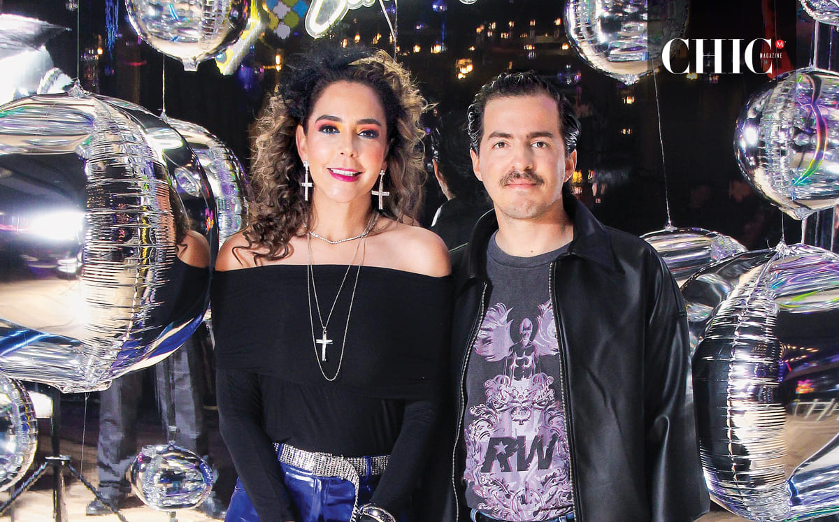 Andrea Vela y Jesús Mennah