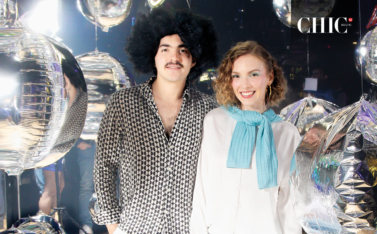 David Mennah y Regina Zuñiga