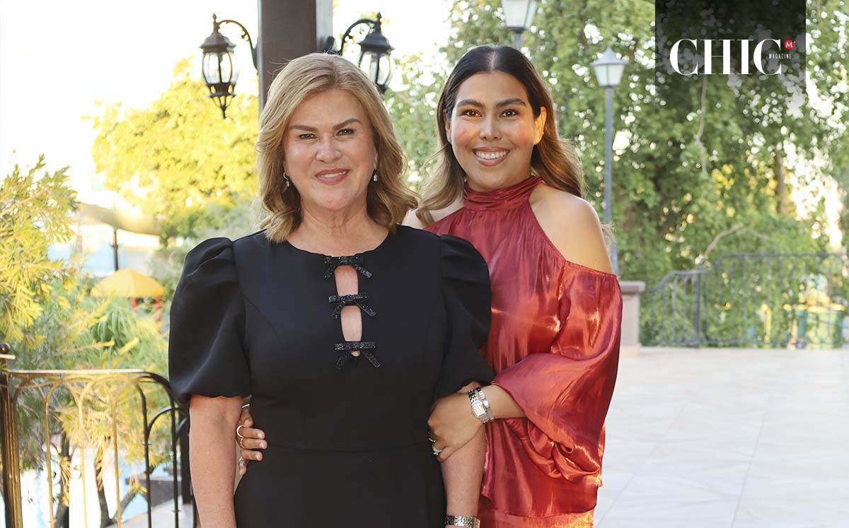 Rosy de Llanes y Mariana Llanes