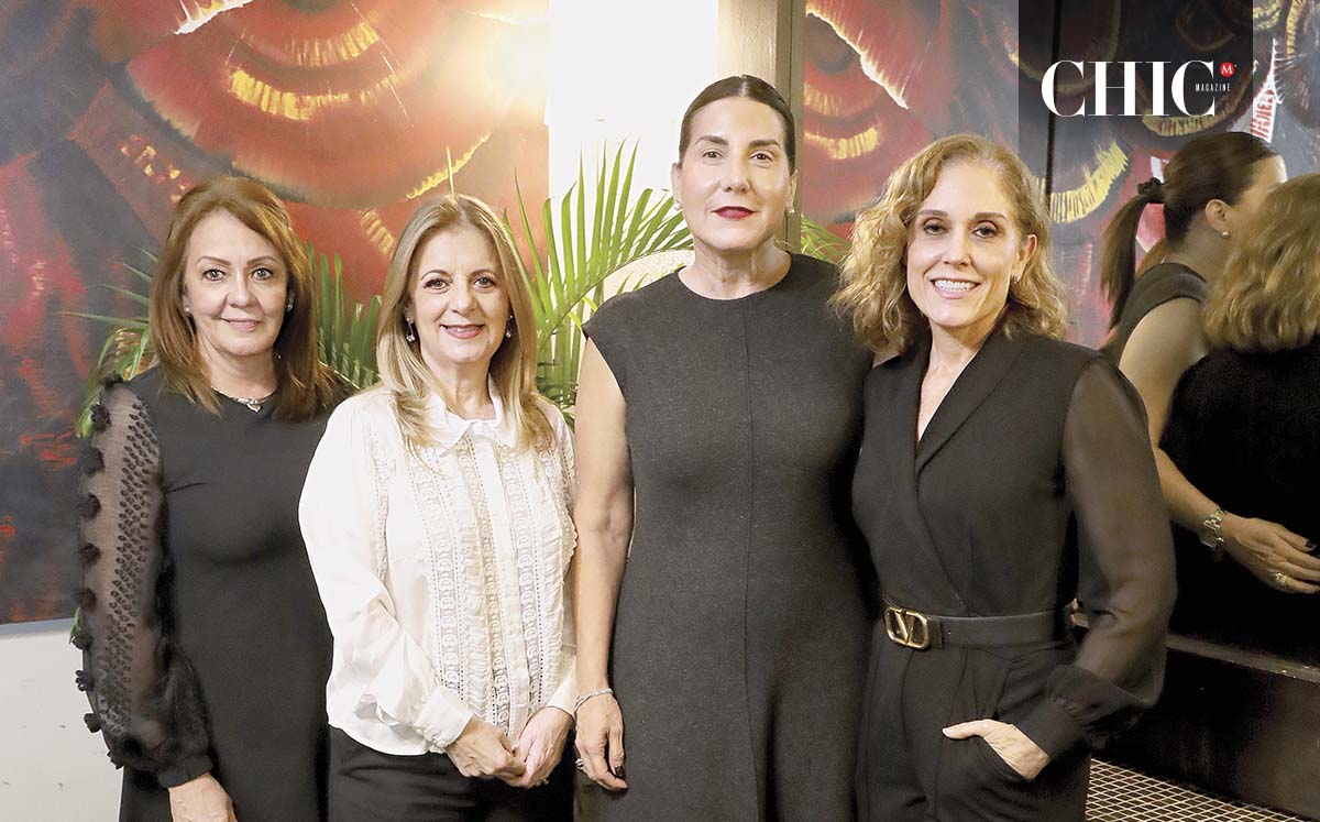 Silvia Rangel, Aída Feres, Macarena Madaria y Claudia Godard
