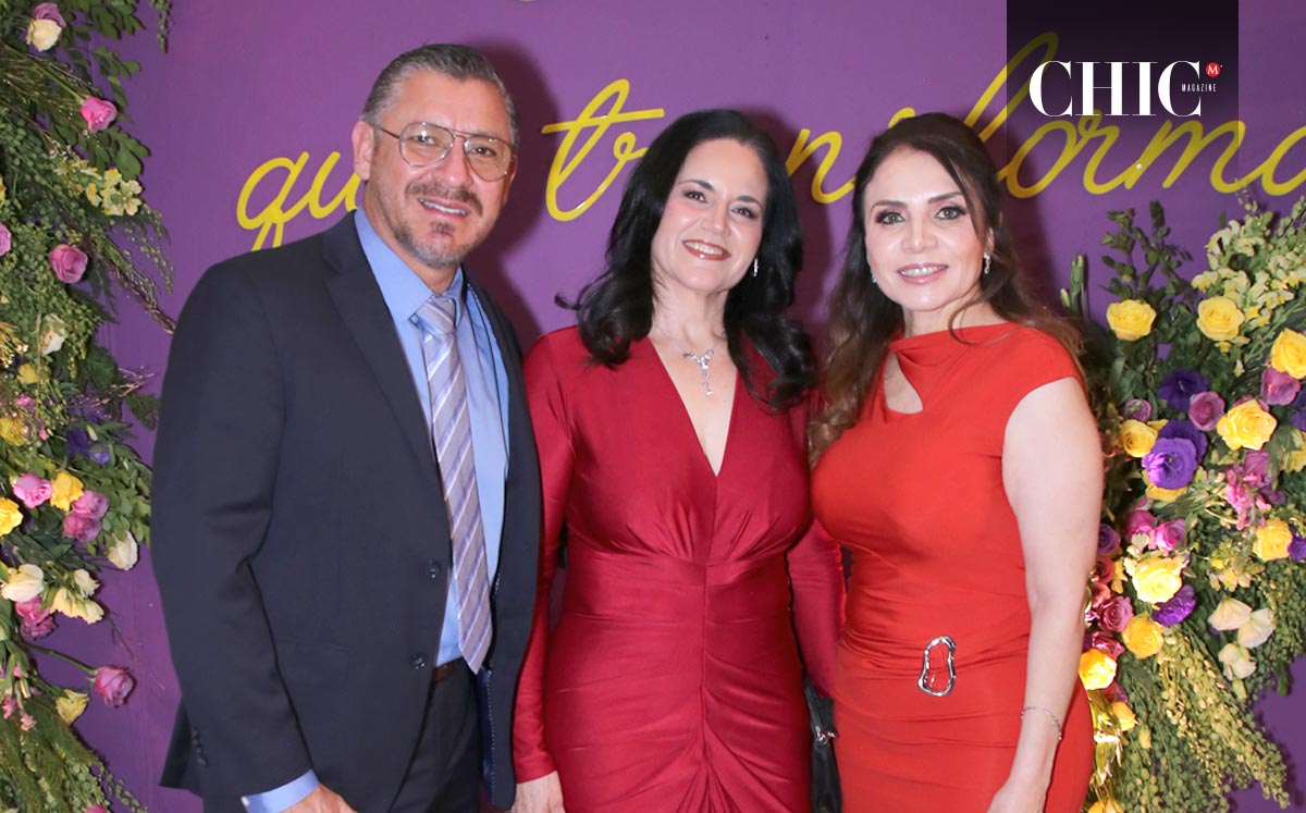 César Berúmen, Alejandra Frías y Paty Corro