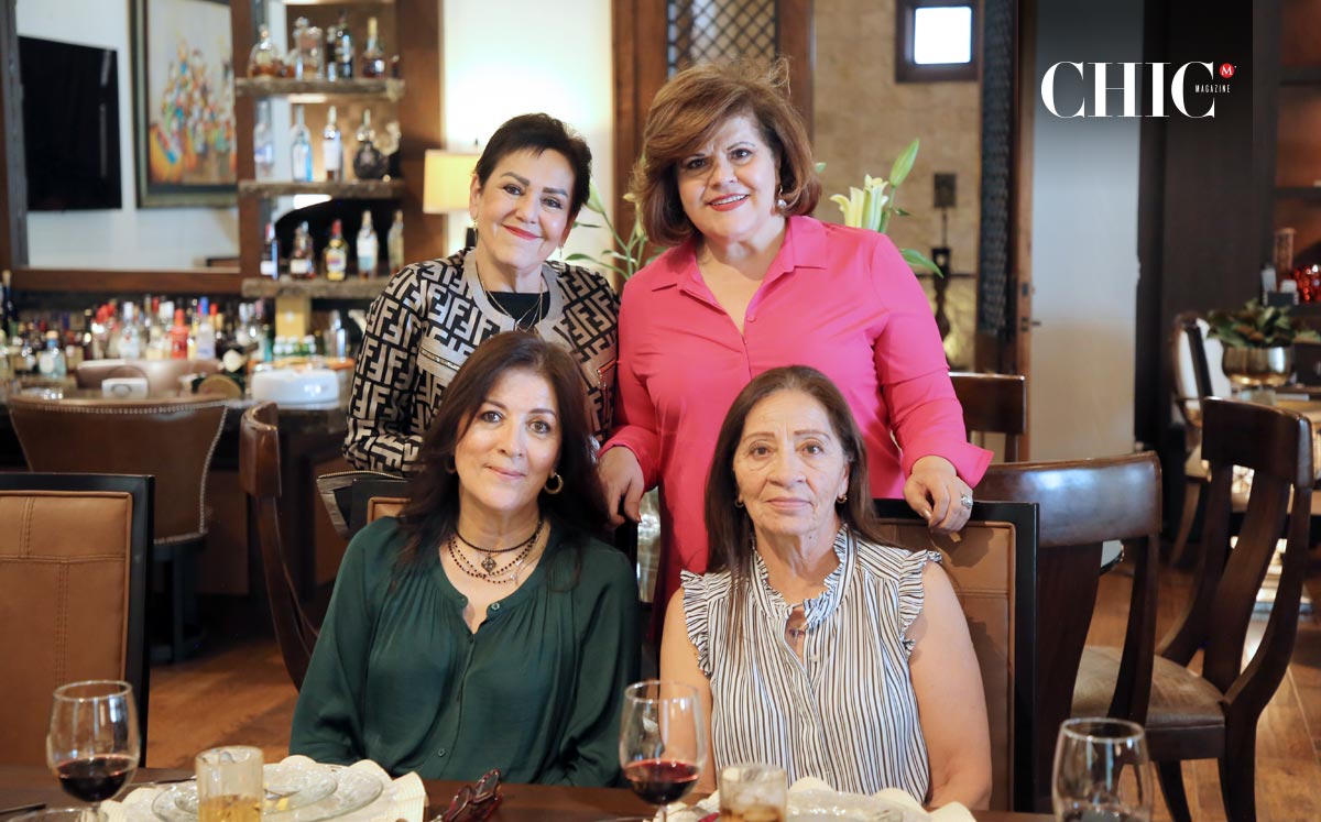 Corina, Mónica, Luisa y Rosalba