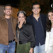 Tony, Kuky, Andrés y Ana Mary