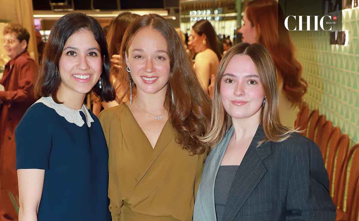 Ángela Gutiérrez, Estefy Domene y Mariana Lozano / Fotos: Daniel Saldívar