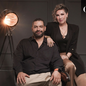 Artemisa Blanco y Vidal Jaidar son los creadores de Leds Dance & Cóctel Bar Móvil (Foto: Mario Aspland)