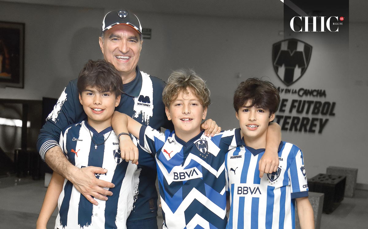 Bernardo Chapa, Gonzálo Chapa, David Galván y Gilberto Luna