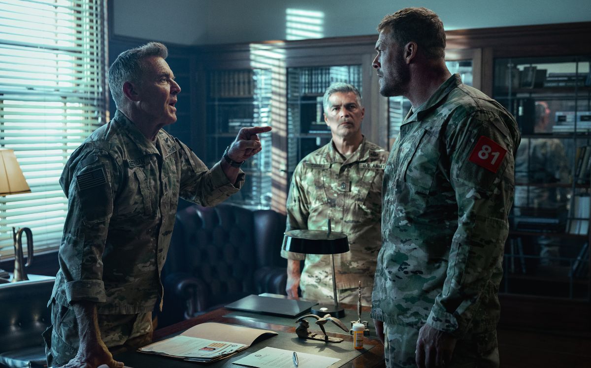 Dennis Quaid  en "Máquina de Guerra" (Foto: Netflix)