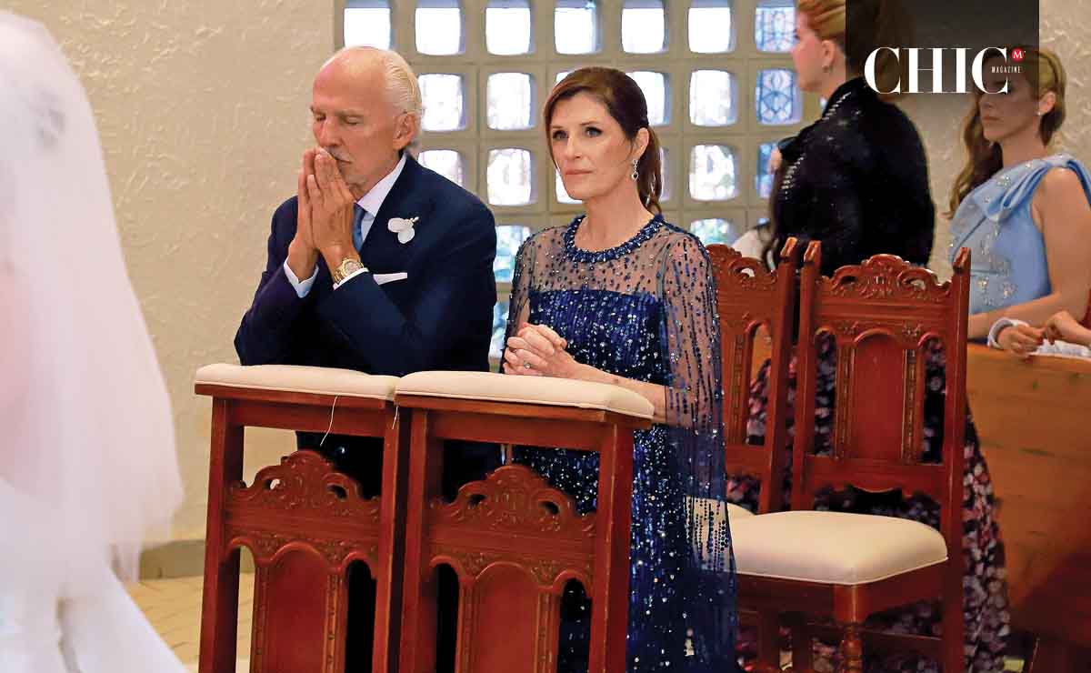 Papás del novio. Diego Zorrilla y Cristina Sada de Zorrilla / Fotos: Daniel Saldívar