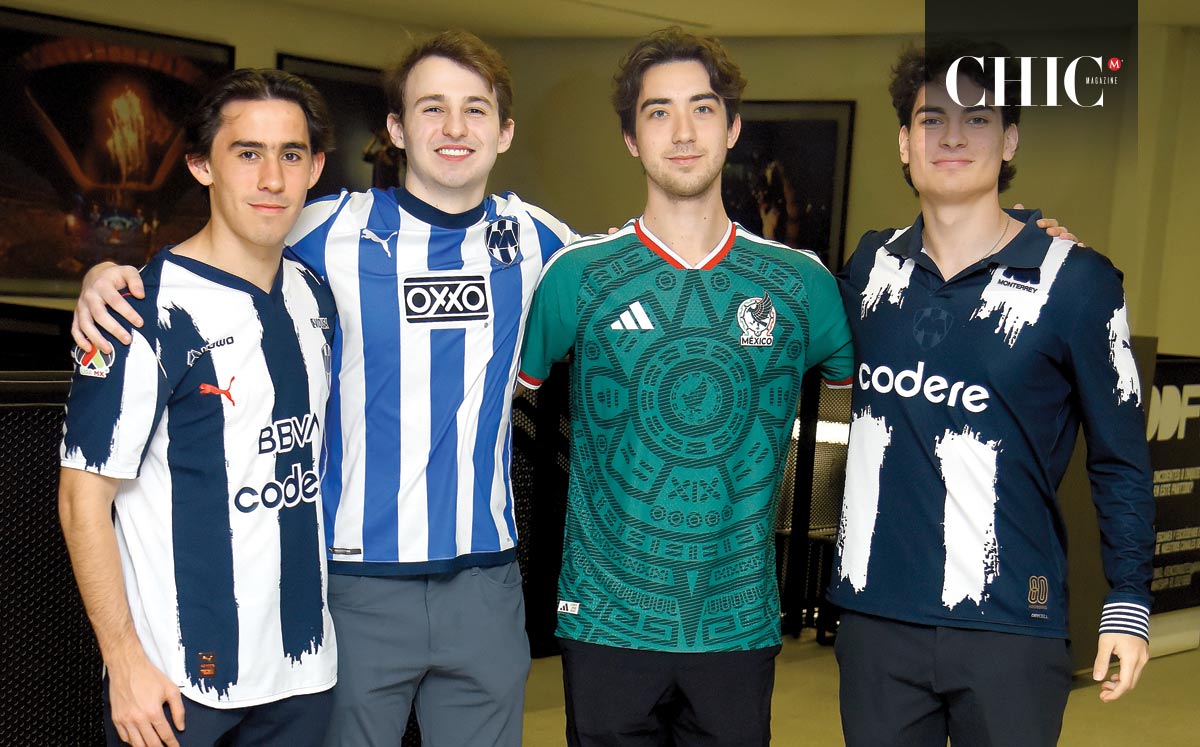 Raúl Diego, Diego Rivero, Andrés Elizondo y Gabriel Marchand. Fotos:  Omar Valdez