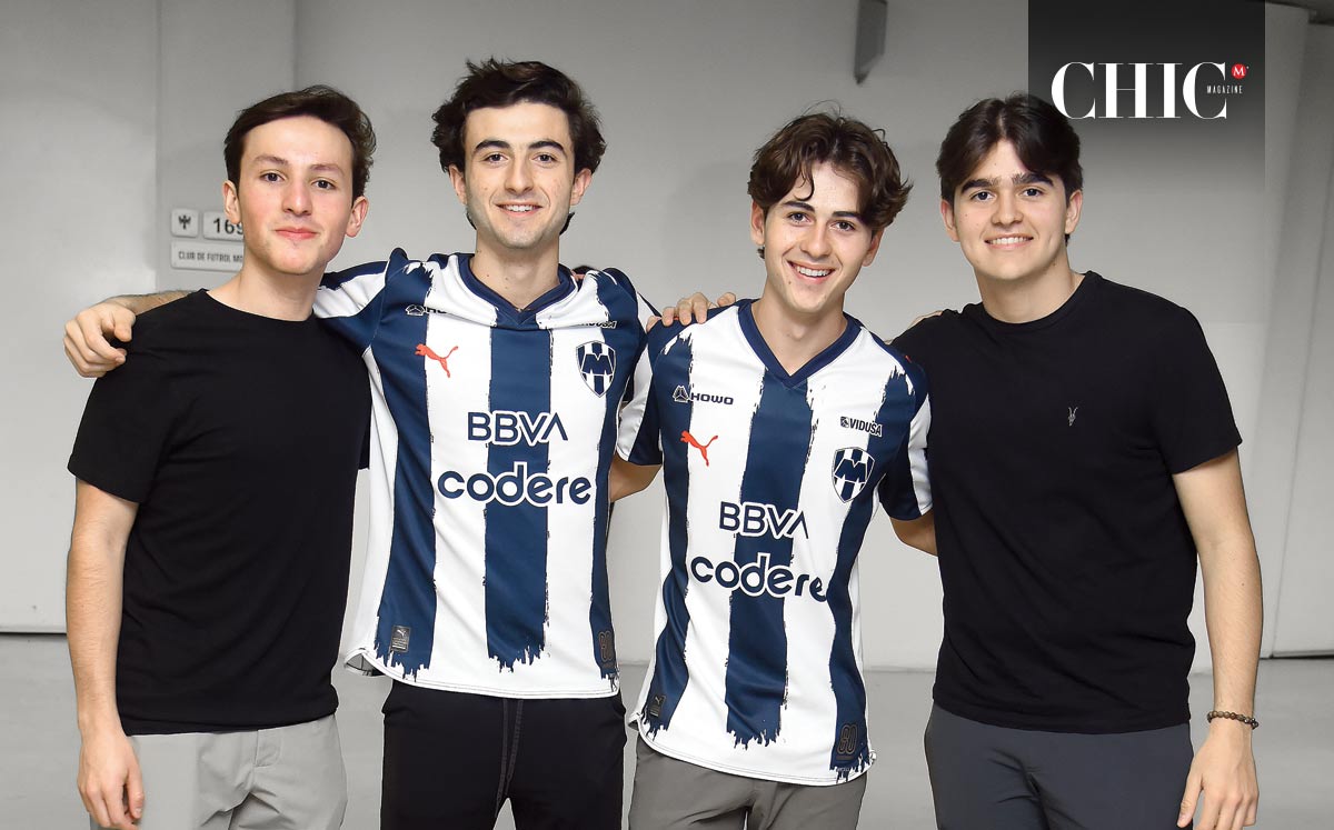 Santiago Luna, Jerry Dieste, Eugenio Dieste y Marcelo Burteaga