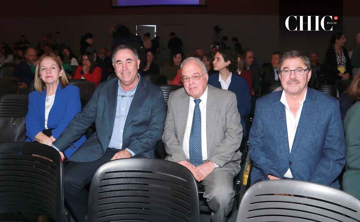 Silvia Treviño, Romúlo Garza, Gerardo Garza Sada y José Elizondo / Fotos: Omar Valdez