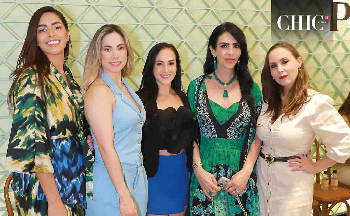 Vanessa Jiménez, Mayela Gayol, Monique Espinosa, Martha Ruiz y Vero Batiz / Fotos: Daniel Saldívar