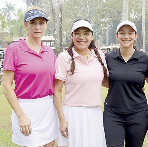 Adriana Gómez, Hortensia de Segura, Lorena Barrera, Miriam Ayala y Laura García