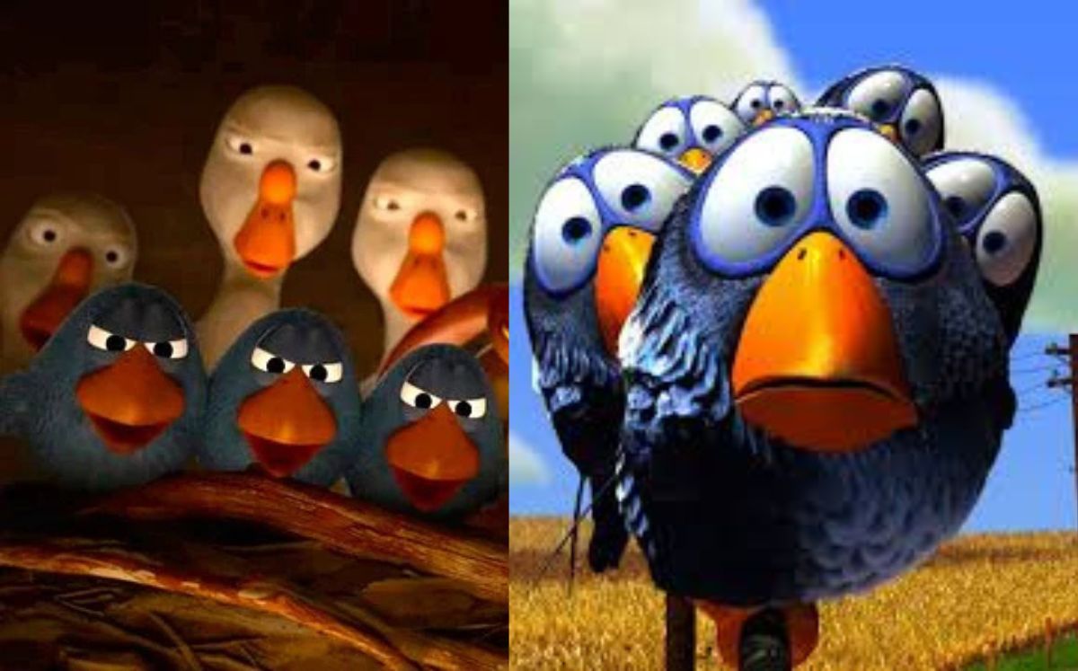 Aves de "For The Birds" en "Hoppers" (Pixar)