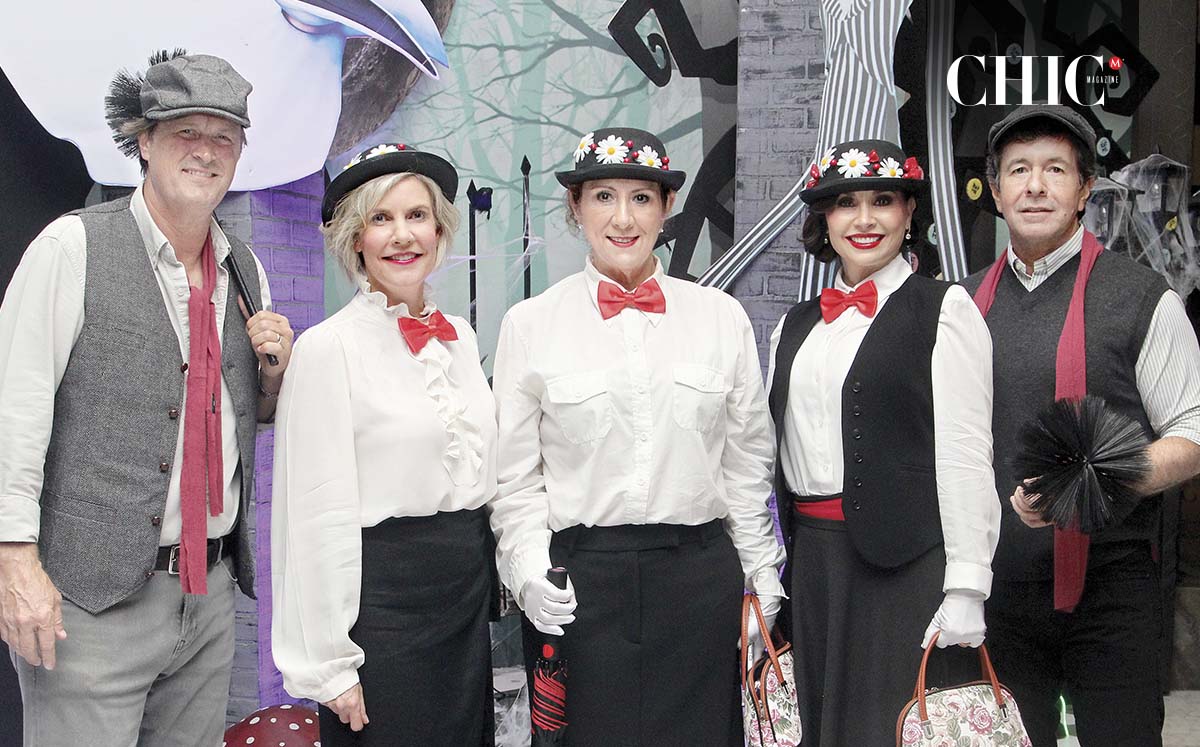 Billy Cox, Kelly de Cox, Mónica Costa, Rebeca Salazar y Alejandro Fernández