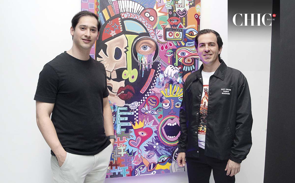 Carlos Andrade y Chucho Mennah