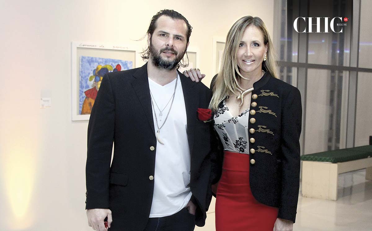 Eduardo Handall y María José Peláez