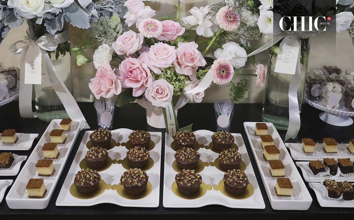 El evento contó con una variedad de postres