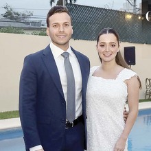 Hugo Hernández y Valeria Garza