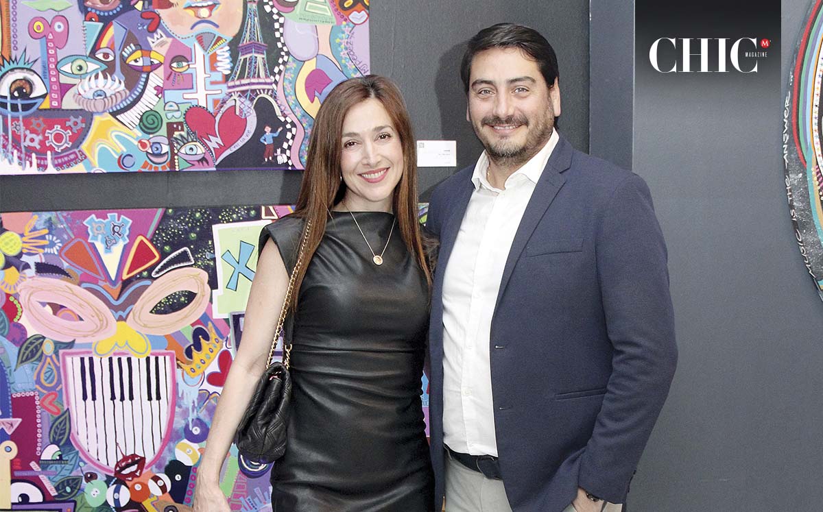 Majo Aragon y Harold Sanders