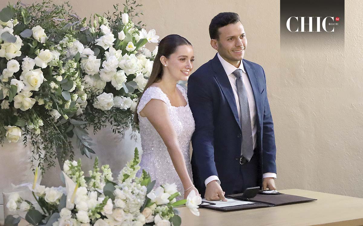 Momentos del enlace civil de Valeria & Hugo