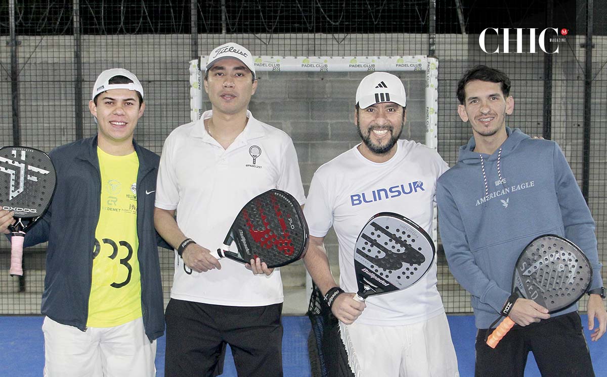 Rubén Hernández, Luis Fernando Ruiz, Jorge Urbina y Ezequiel Macek