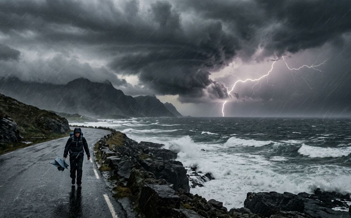 La cuarta tormenta invernal y el frente frío 40 provocarán lluvias, frío y fuertes vientos en varios estados de México (IA)