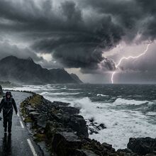 La cuarta tormenta invernal y el frente frío 40 provocarán lluvias, frío y fuertes vientos en varios estados de México (IA)