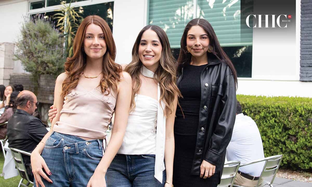 Erika Salazar, Alessandra De Simone y Roxana Limón