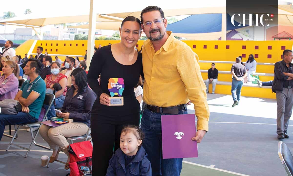 Constanza Salgado, Jesús Salgado y Karla Carriles