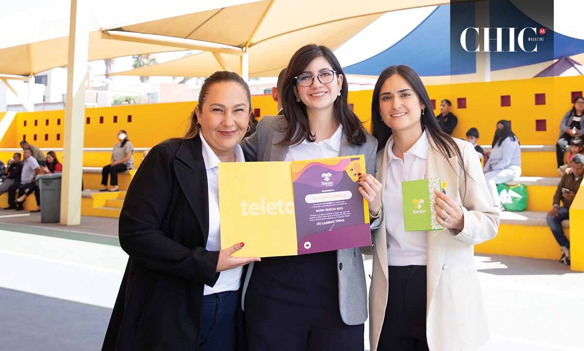 Aline González, Samantha Soto y Pilar Blasco