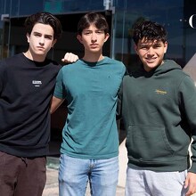 Mateo Creuheras, Leonardo Espinosa y Alejandro Sánchez (Fotos: Yanahui F. Sevilla)