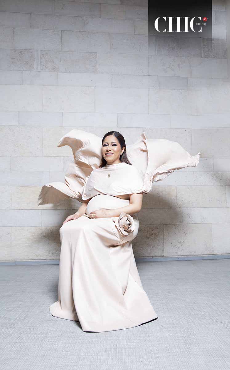 “Ser mujer en el poder mientras gestas vida te transforma profundamente”. Yareli Orato (Foto: Yanahui F. Sevilla)