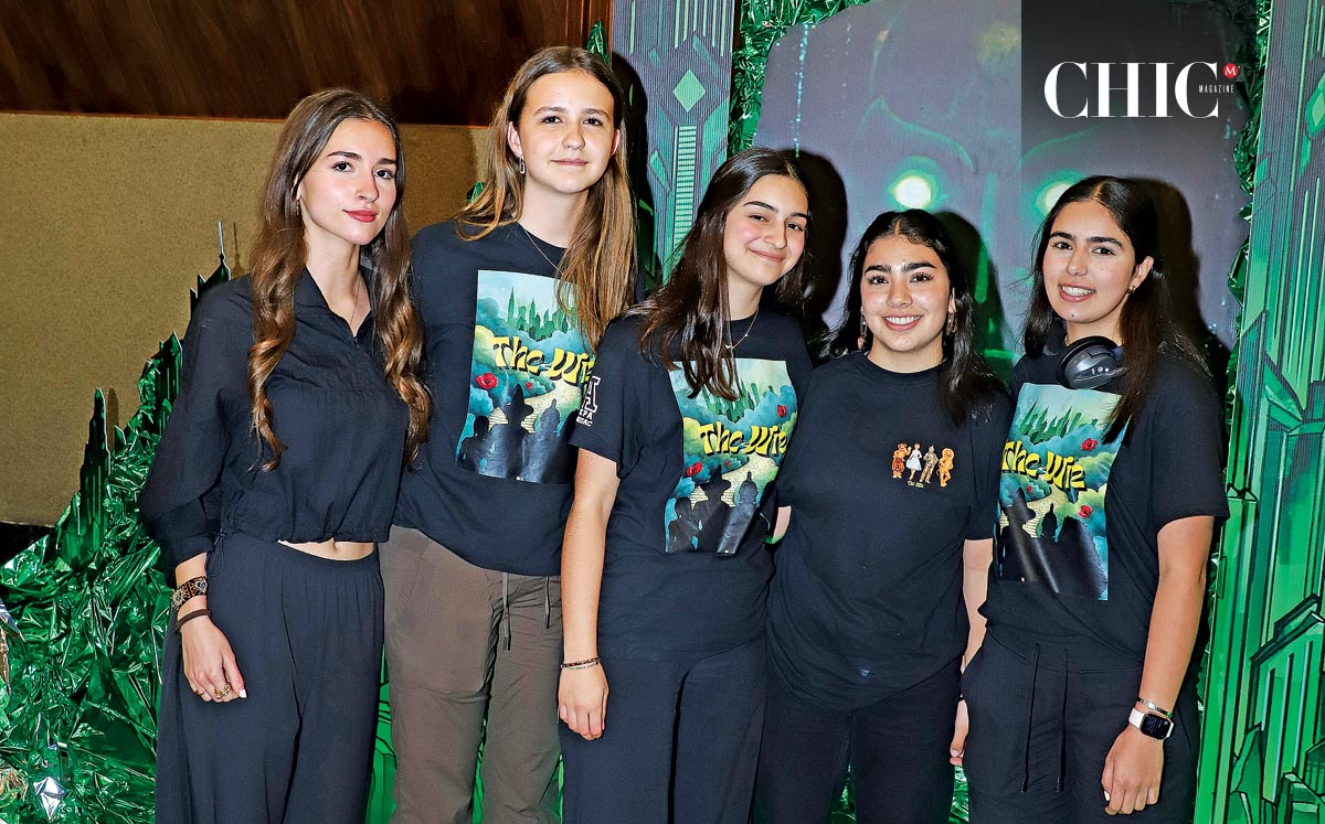 Zalma González, Valeria Salinas, Ana Lucía Pro, Natalia Letayf y Mariana Martínez