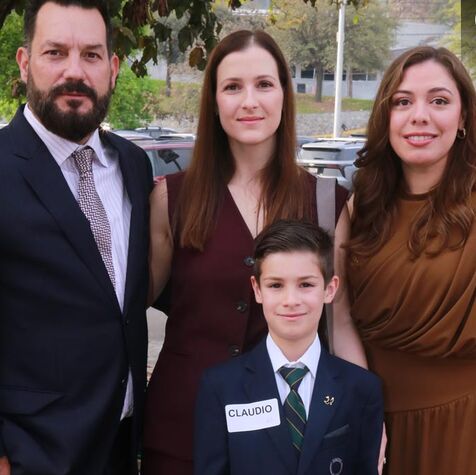 Claudio Zambrano, Gabriela Assad, Lucía Hernández y Claudio Zambrano. Fotos Roberto Alvarado