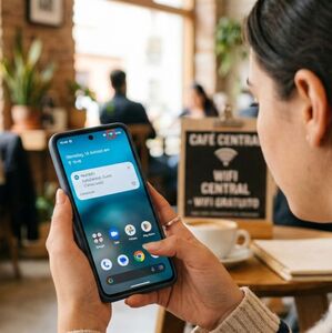 ¿Por qué no debo conectarme a redes de WiFi públicas? (Freepik)