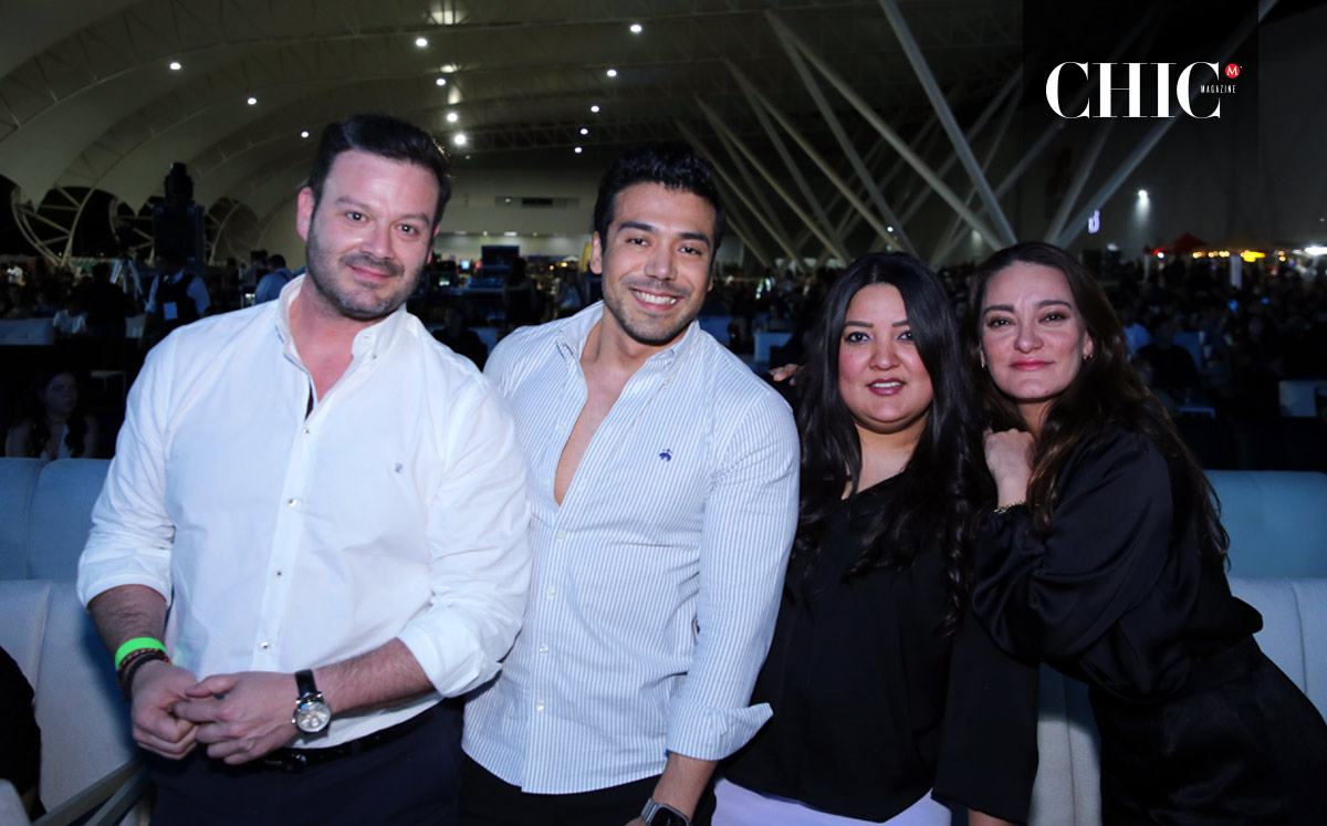 Alex, Alberto, Cristina y Marlen