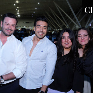 Alex, Alberto, Cristina y Marlen