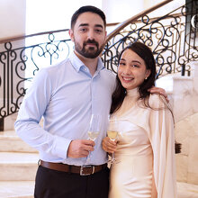 Eduardo Aguirre y Melissa Durón