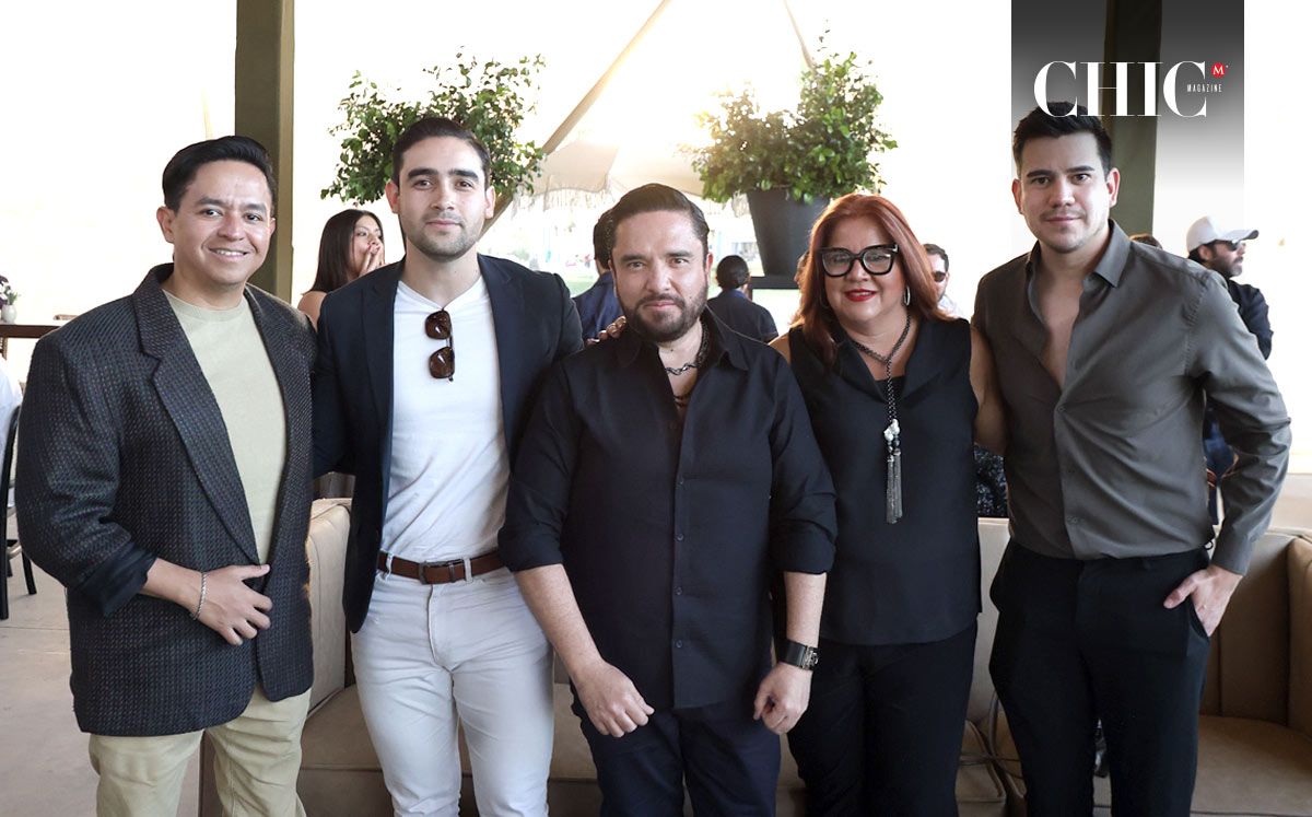 Eduardo Gutiérrez, Alexandro Mora, Eduardo Hori, Paty Soriano y Alejandro Ortega