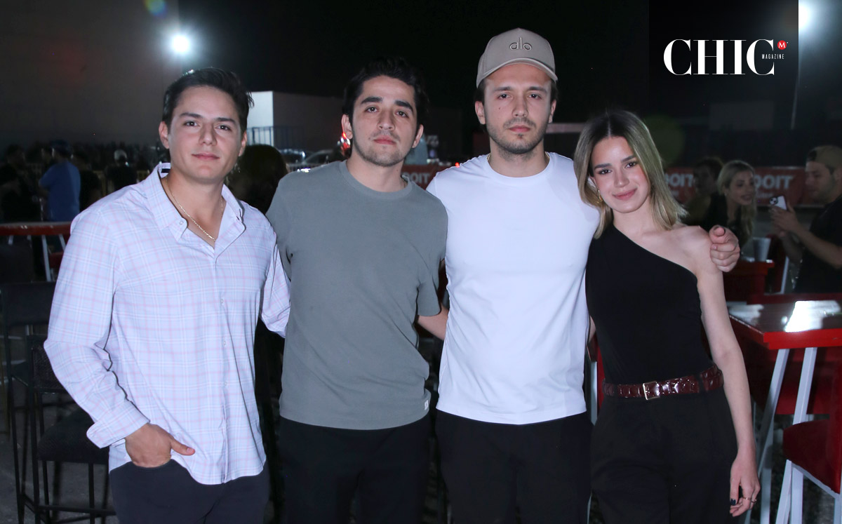 Hugo, Daniel, Vicente y Fer