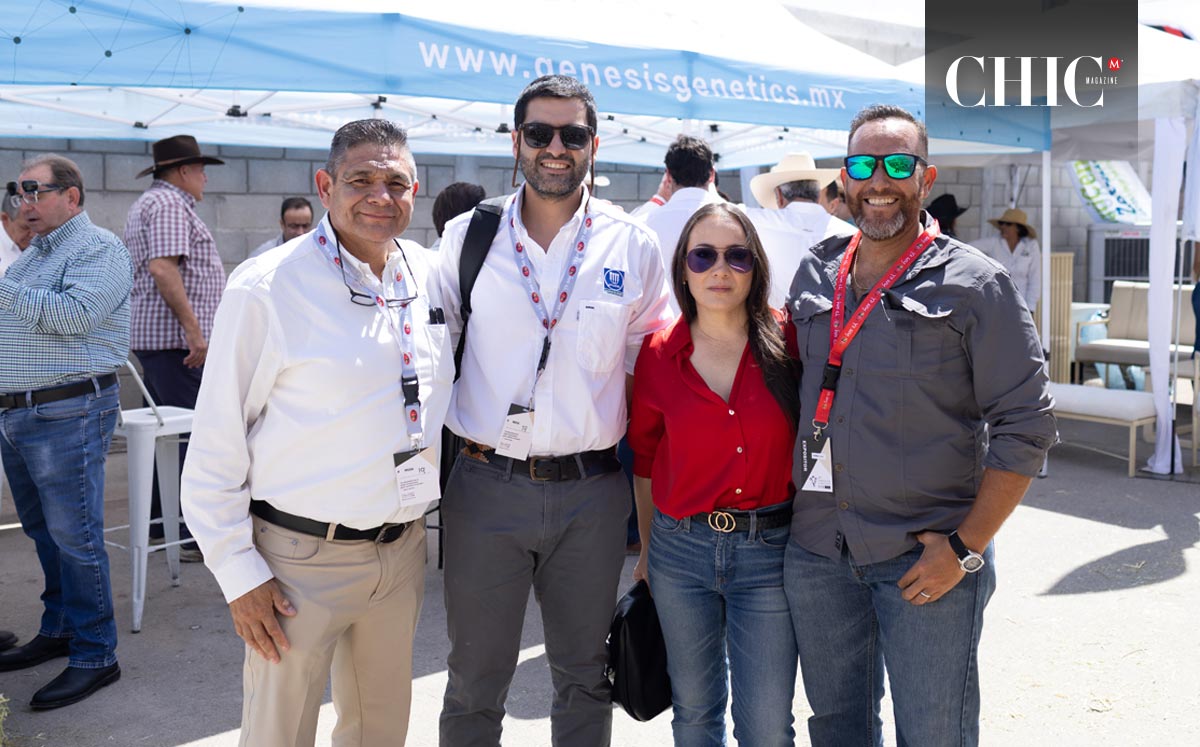 Julio, Juan Ignacio, Marylin y Hammed