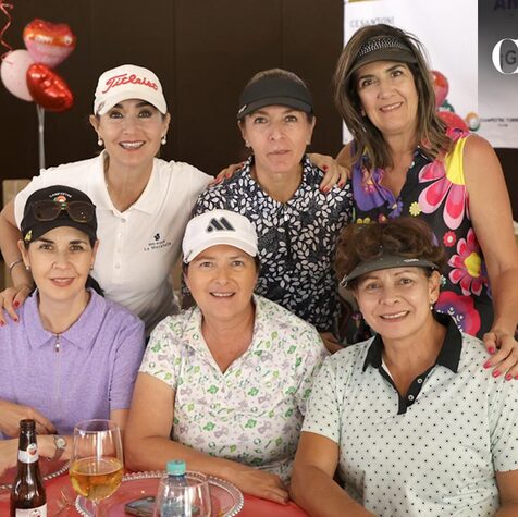 Malena, Lucer, Eva, Mónica, Mónica y Cristy