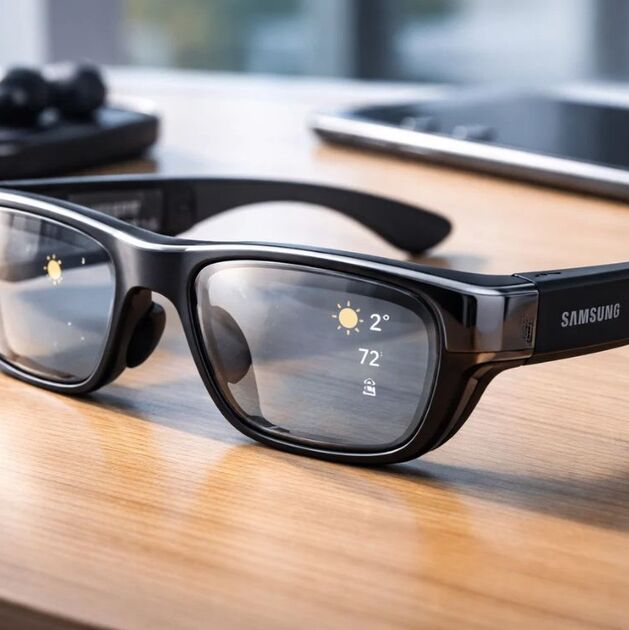 Samsung busca competir con Meta y presenta sus gafas inteligentes (Foto: IA)